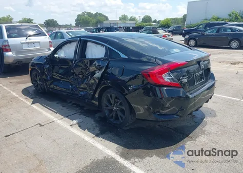 2020 Honda Civic Sport from USA, damaged, VIN 19XFC2F83LE020037